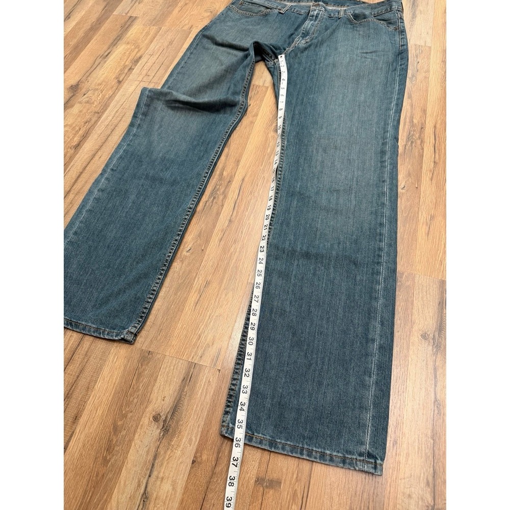 Levi's 559 Relaxed Straight Jeans Men's 38x36 Blue Denim Classic Fit - Picture 8 of 9